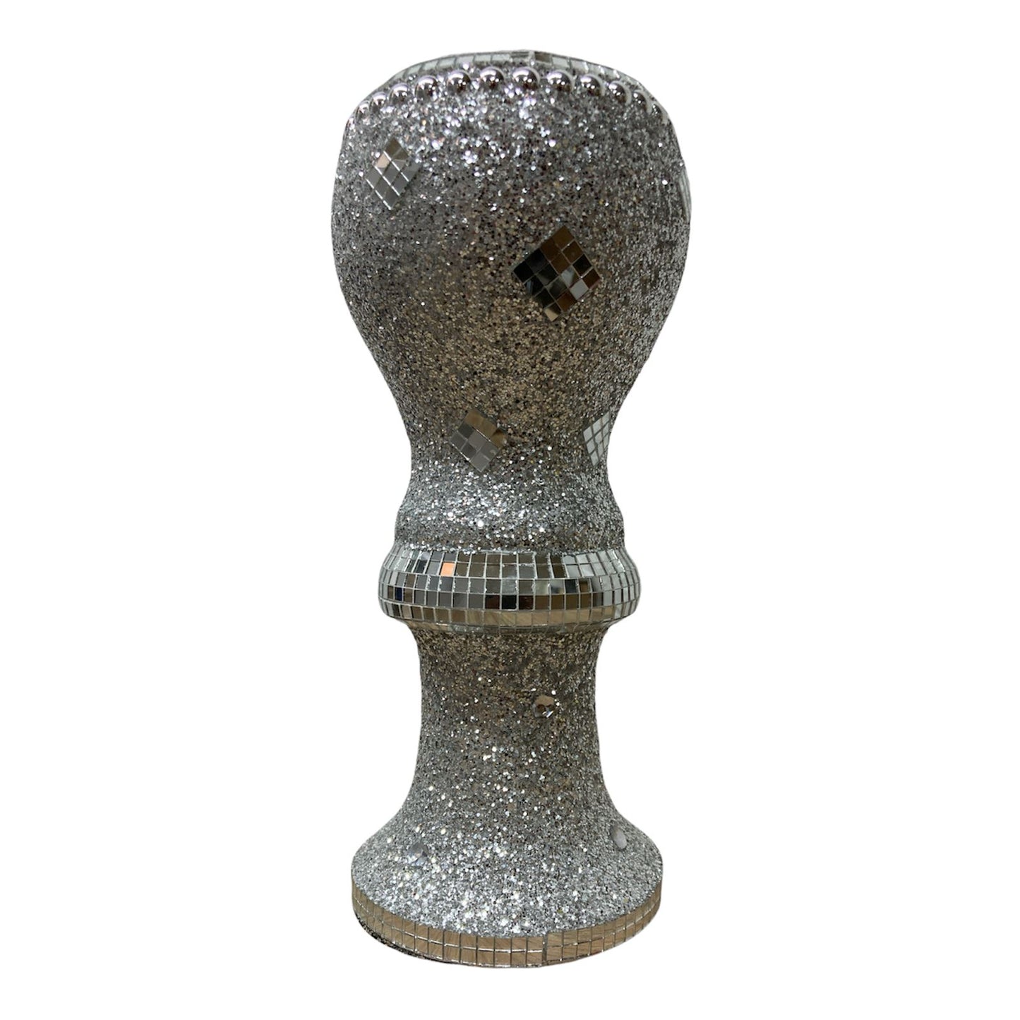 Vase Flower Decor Home Table Decorations Centerpieces Silver Bling Flower Vase