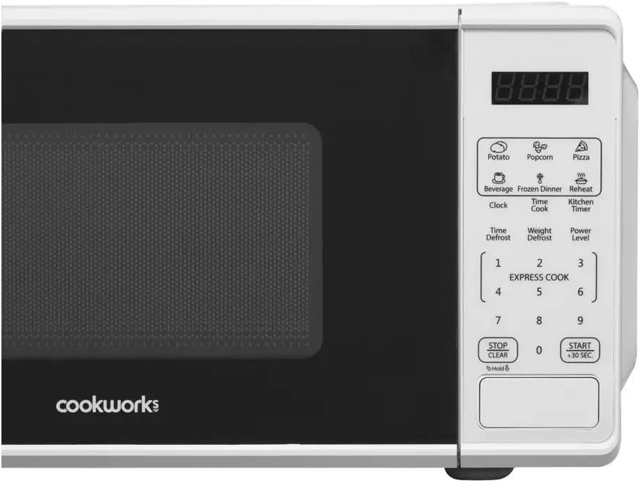 Cookworks Microwave Standard 700W 17L Child lock Defrost Classy White