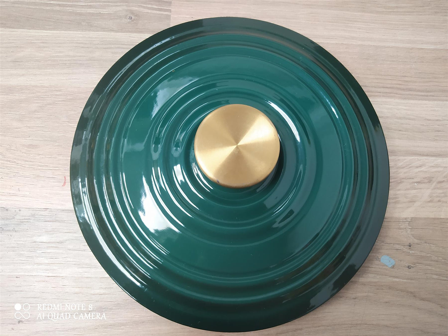 Habitat 2 piece Cast Iron Casserole Dish 3.3 & 5.3 Litre pots all hobs Green