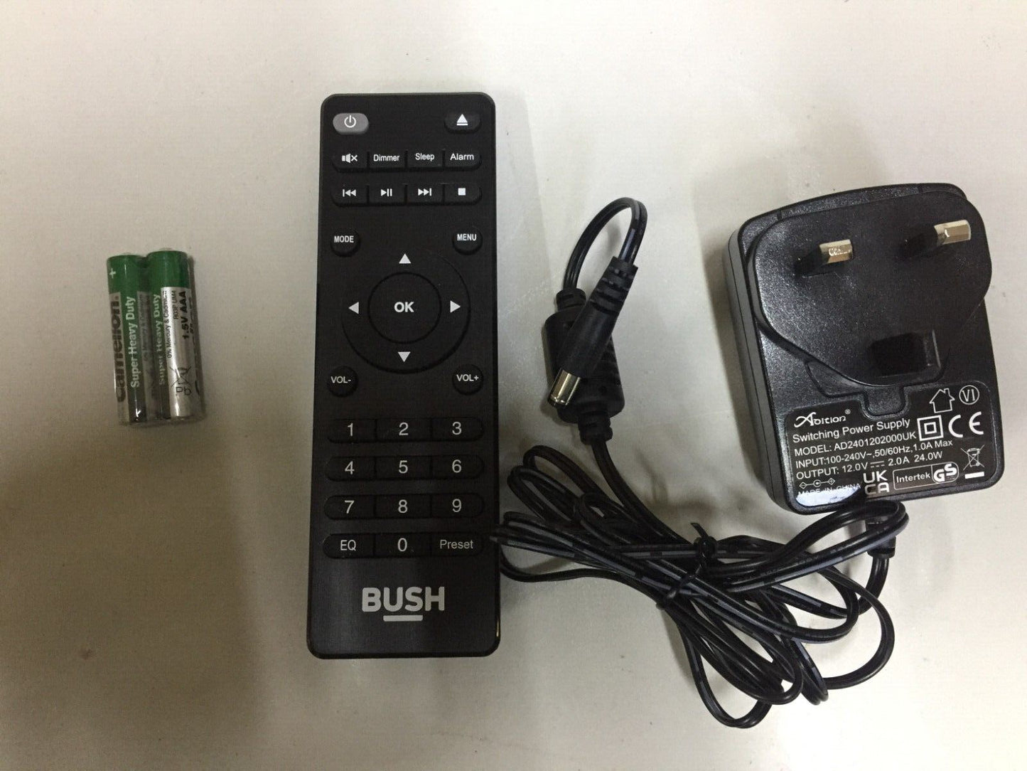 Bush Micro Stereo Hi-Fi System CD MP3 Player Bluetooth DAB Plus FM Radio DAB+