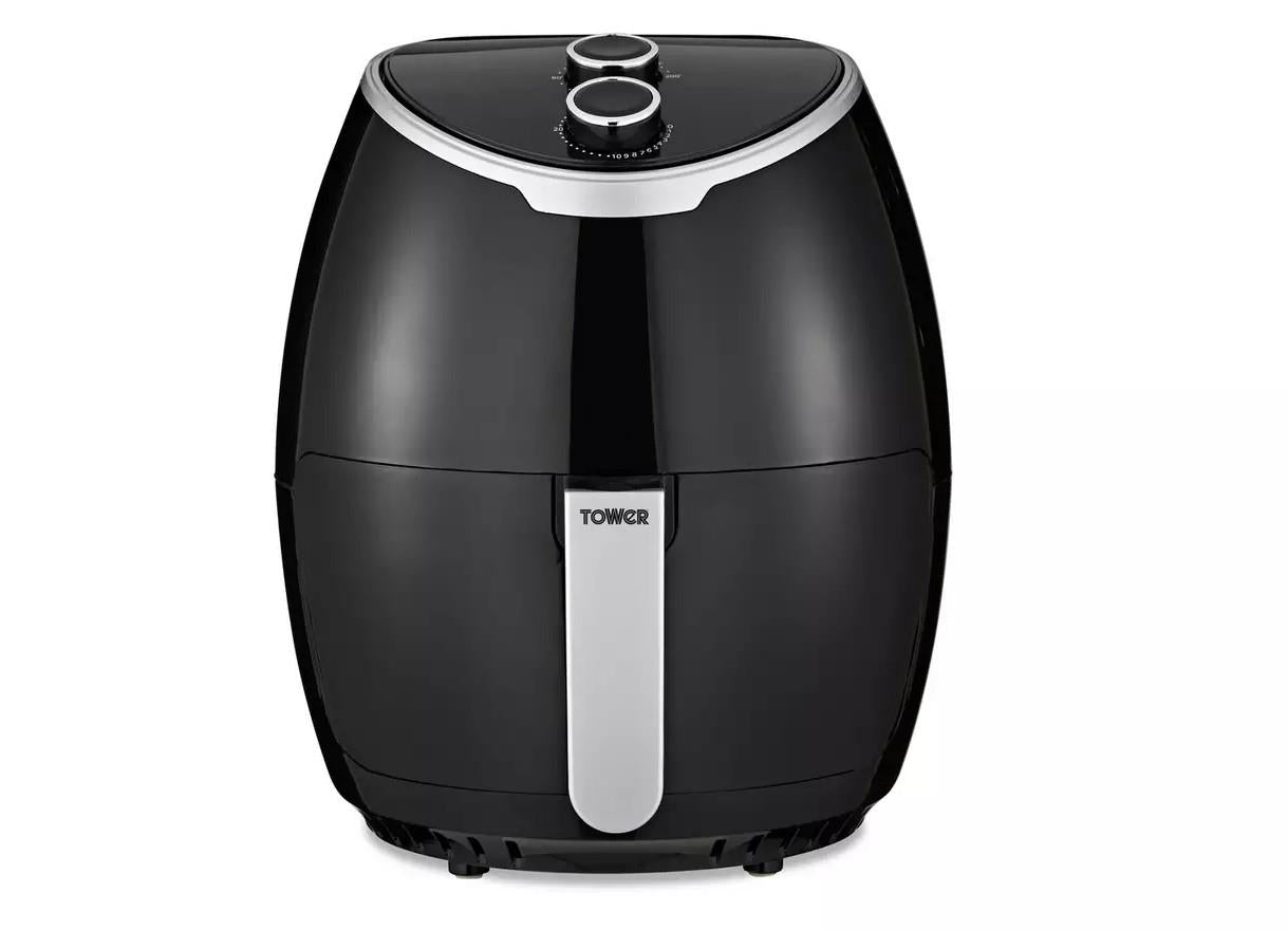 Tower T17061 4L Air Fryer Kitchen roast Grill Cooking Electric Healthy Chips Black