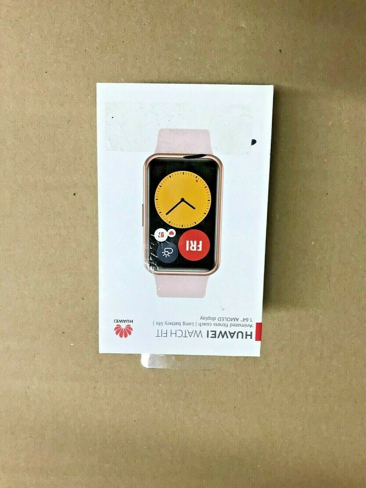 Huawei Watch Fit 42mm Smart Watch sakura pink Fitness Tracker GPS Health