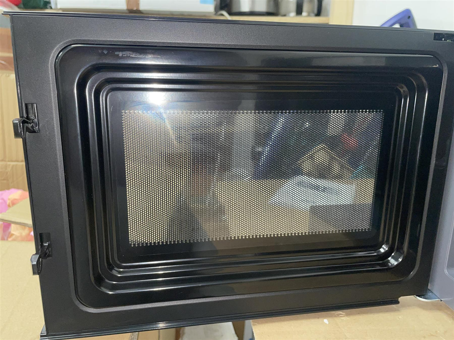 DeLonghi Brillante 23L Standard Microwave Oven Digital 900w Defrost Reheat Black