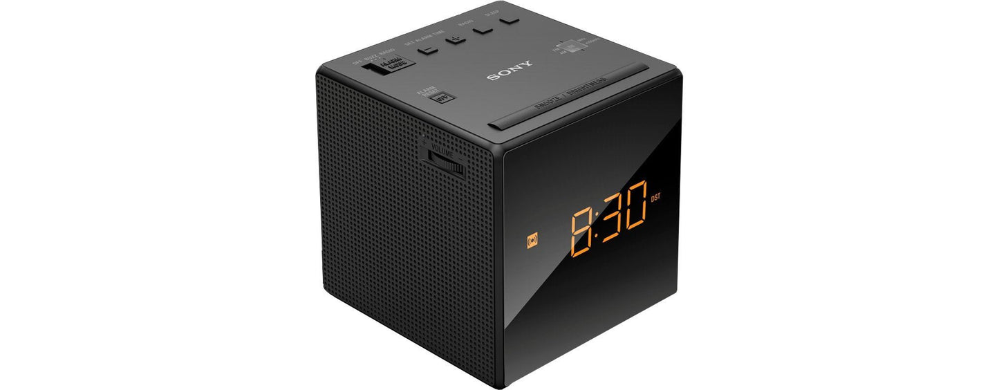 Sony ICF-C1 Alarm Clock Radio LED Display Alarm - Black