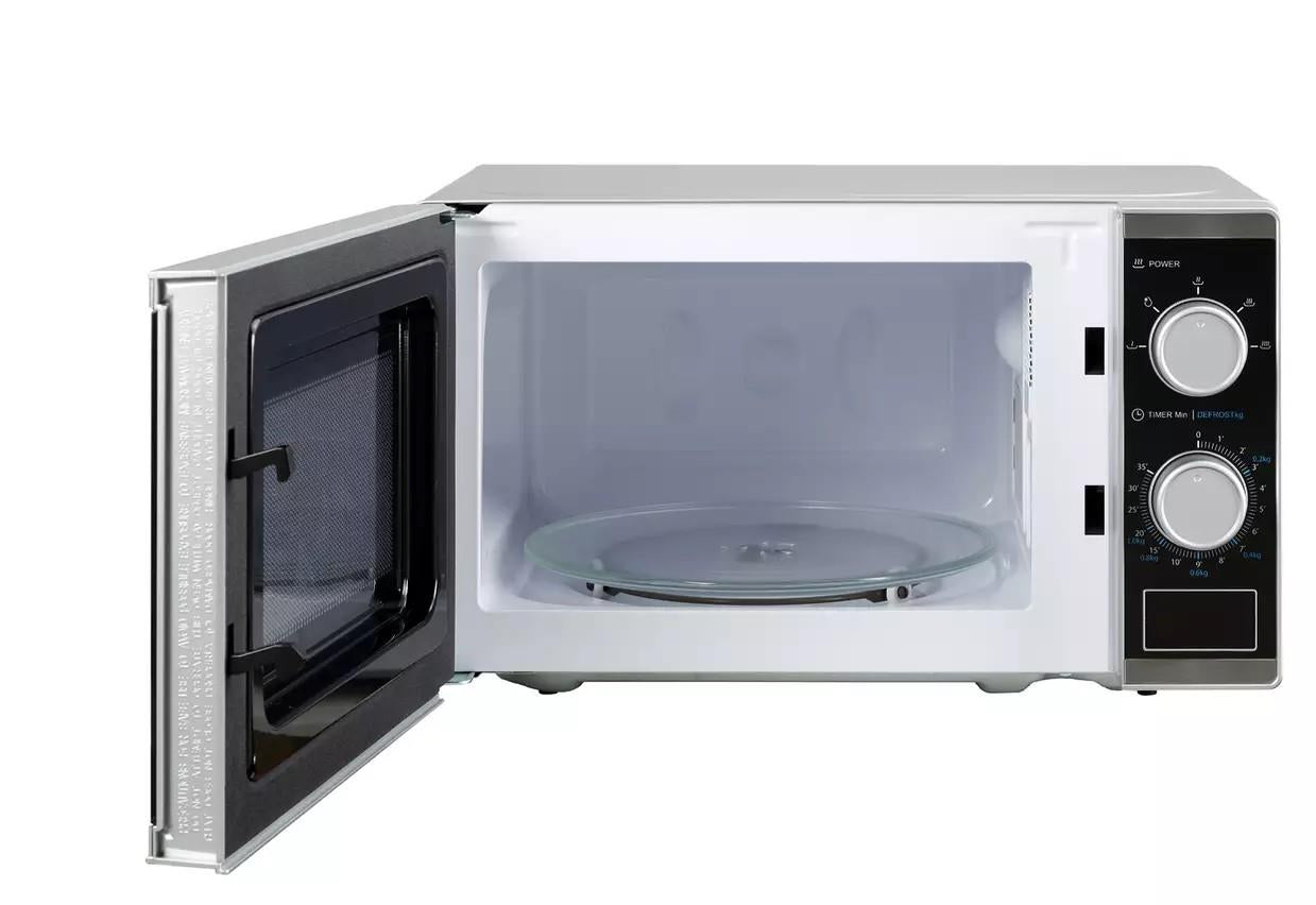 Morphy Richards 800W Food reheat Defrost Standard Microwave Oven - Silver
