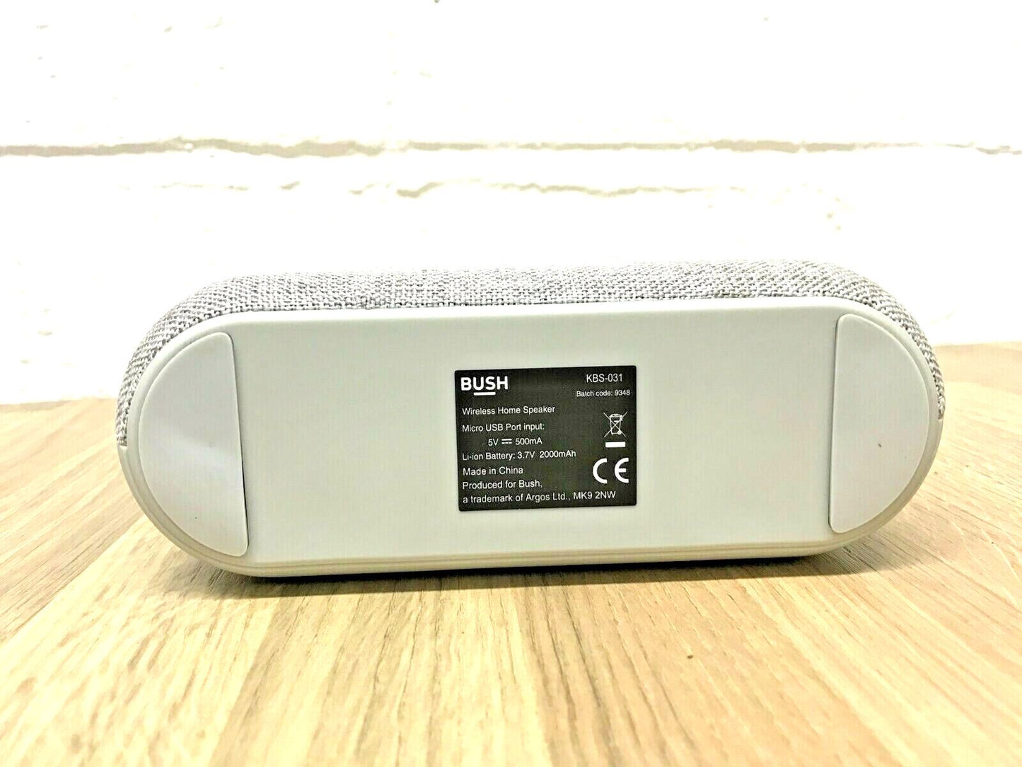 Bush Bluetooth speaker portable speaker wooden finish Bass loud with aux input