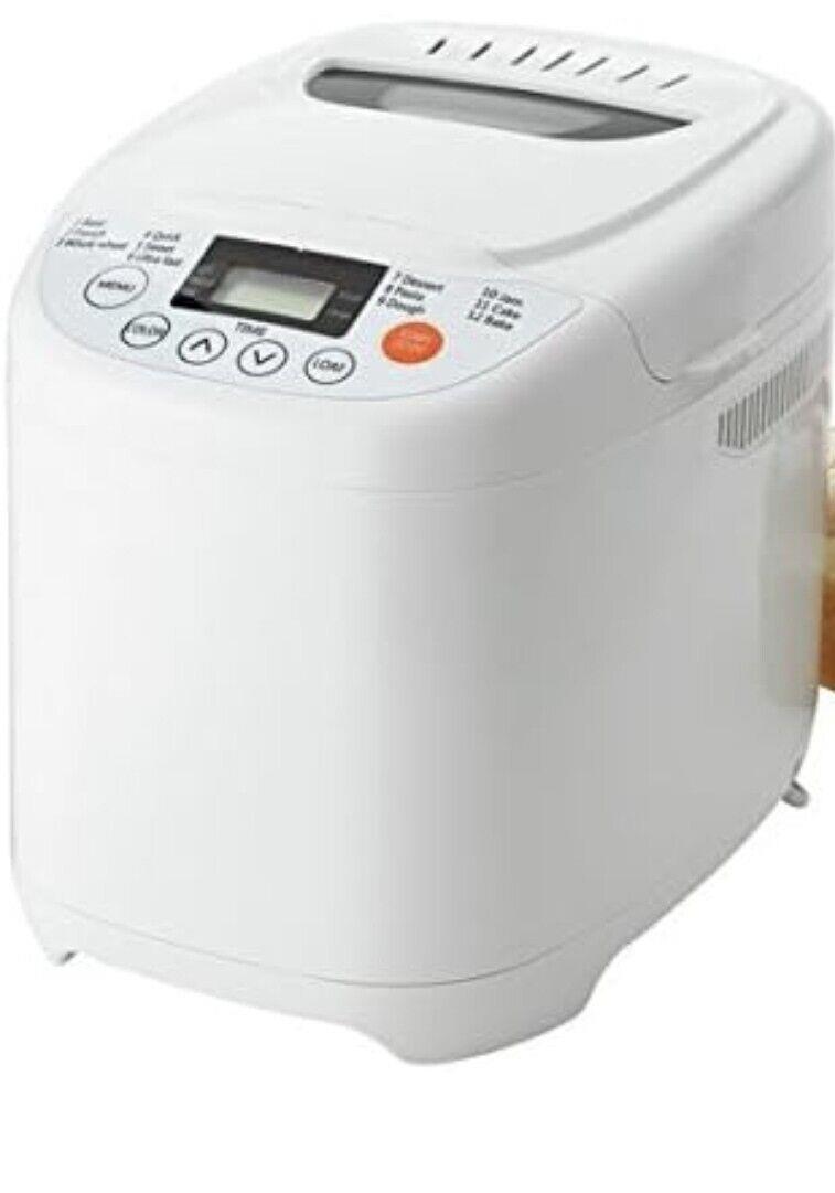 Cookworks Breadmaker - White Fully automatic bread maker plastic less weight