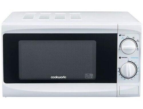 Cookworks 700W Standard Defrost Microwave Oven MM7 Absolute Breeze  - White