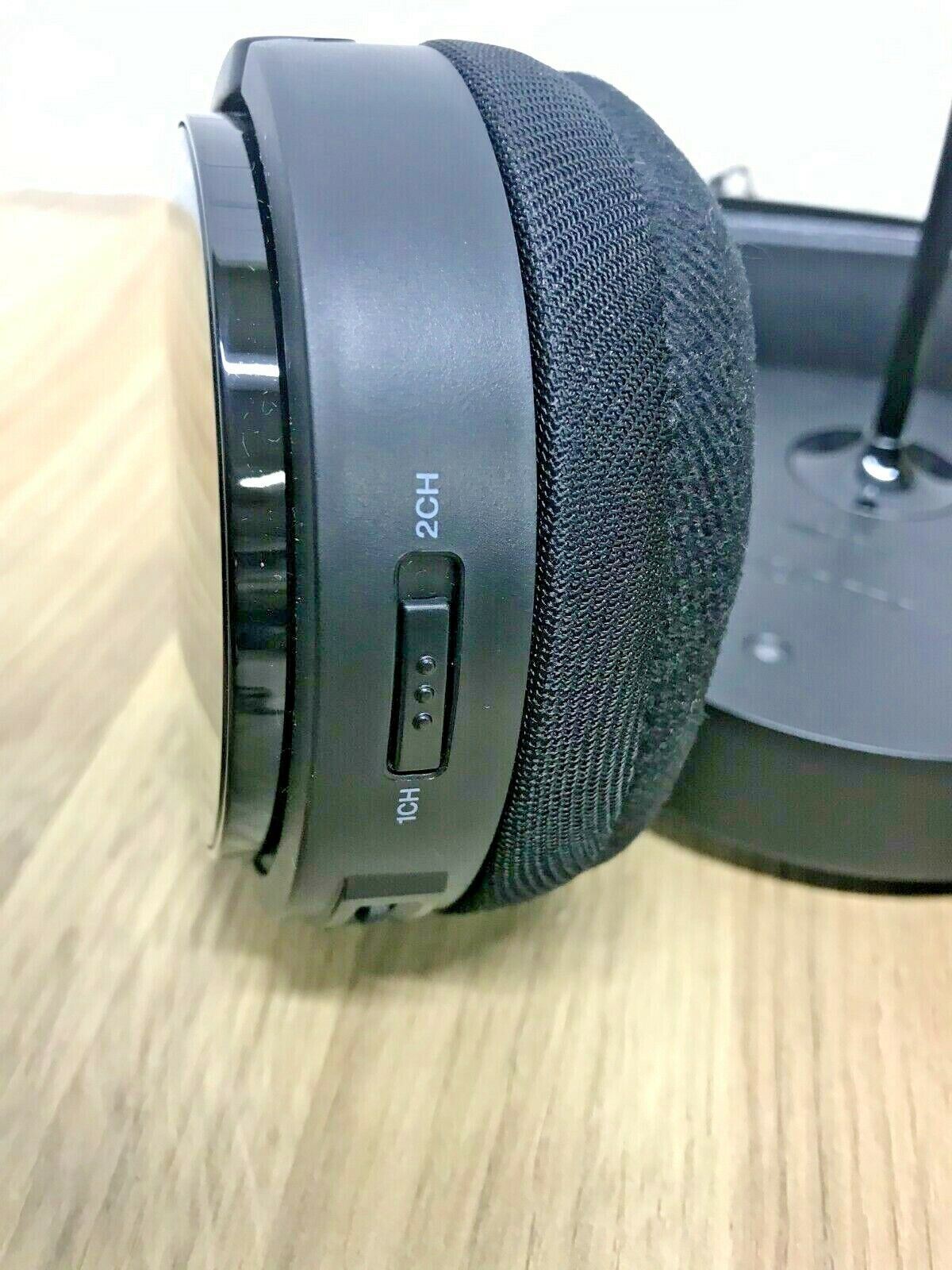 Sony RF811 Wireless Comfort Cordless Over-Ear Headphones Rechargeable TV HiFi