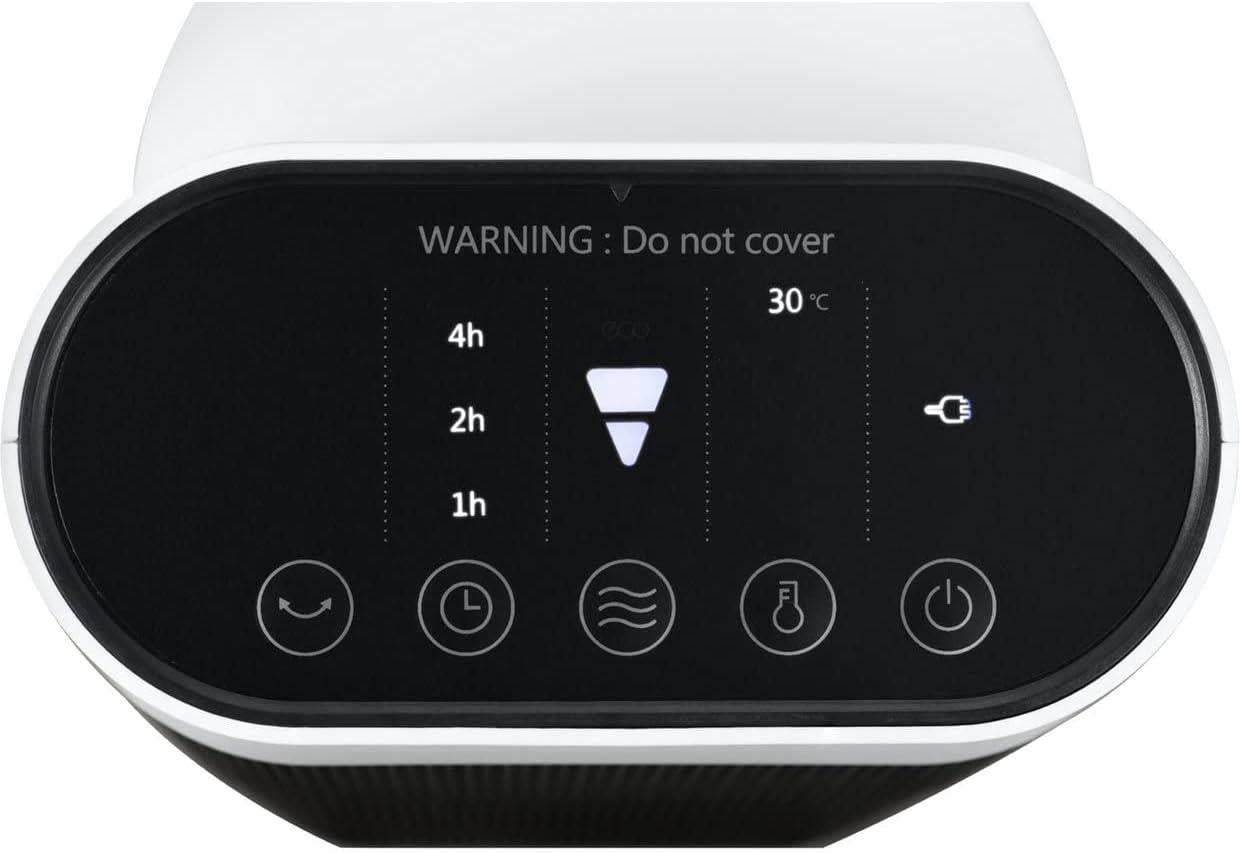 Challenge 2kW Oscillating Tower Fan Heater  with remote control digital heater