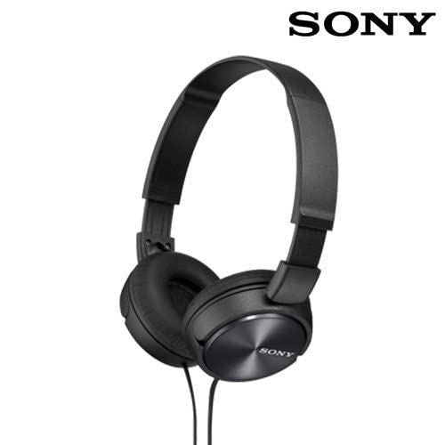 Sony MDRZX310 Foldable Headphones - Metallic Black