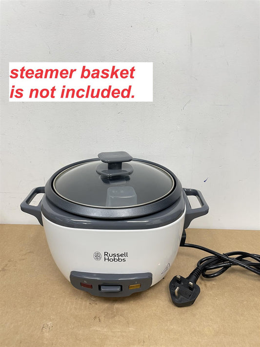 Russell Hobbs Kitchen Electric Non-stick  2.2L Large Rice Cooker - White