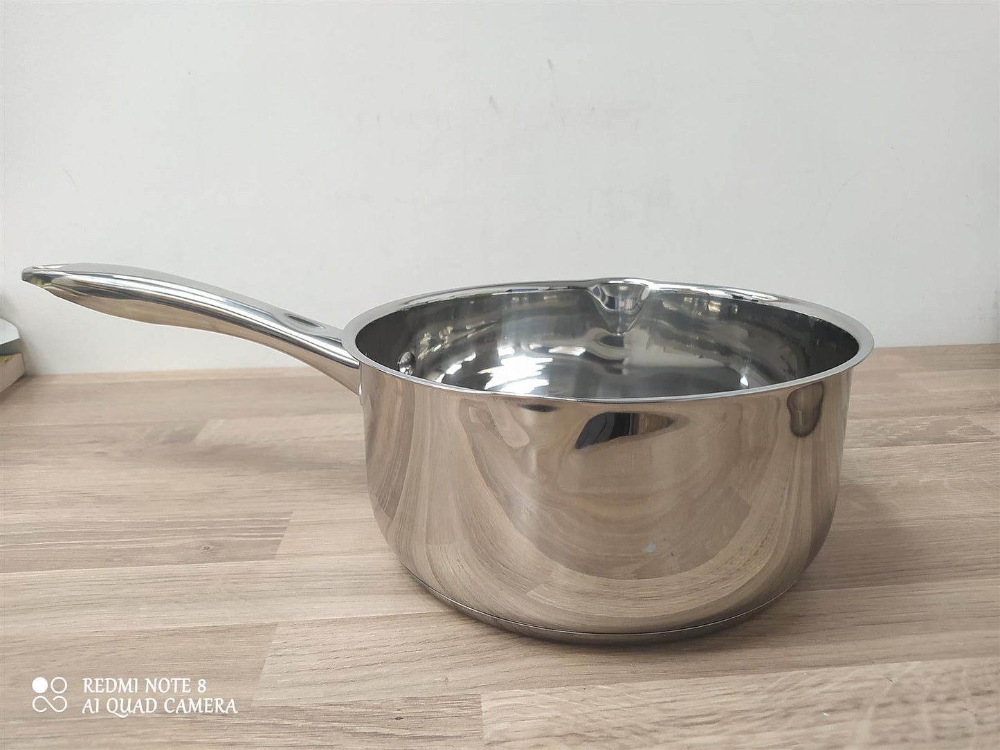 Russell Hobbs Sauce Pan Set 3 Piece Stainless Steel milk fry kitchen Glass lids