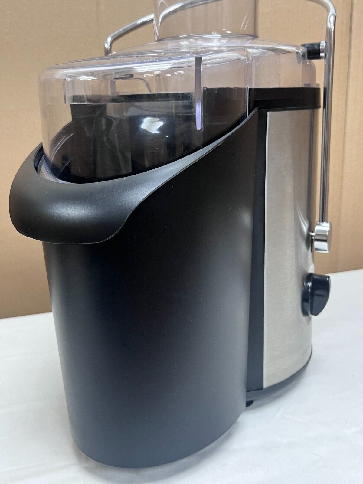 Cookworks Kitchen Electric 700W 1L Spin Juicer Juice Extractor Machine- Black