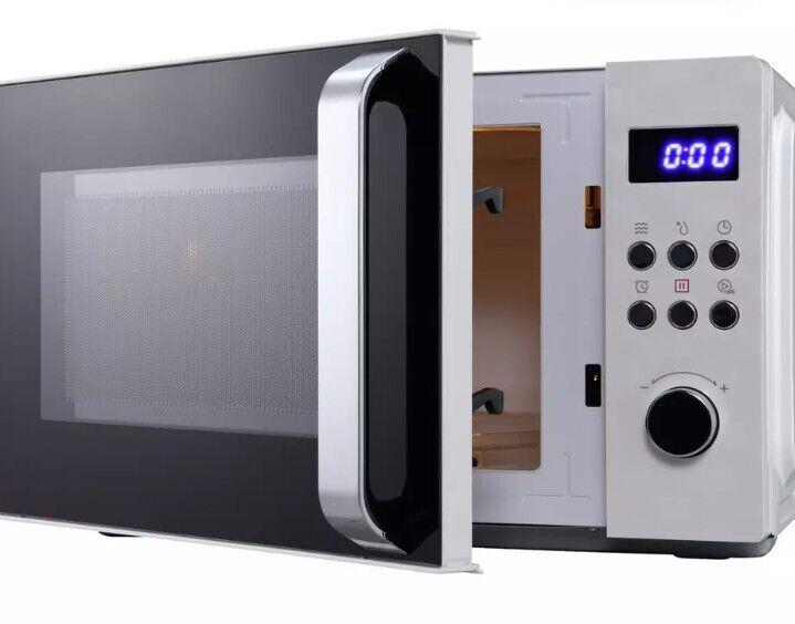 De'Longhi Brillante 23L 900W food reheat Solo Microwave - White