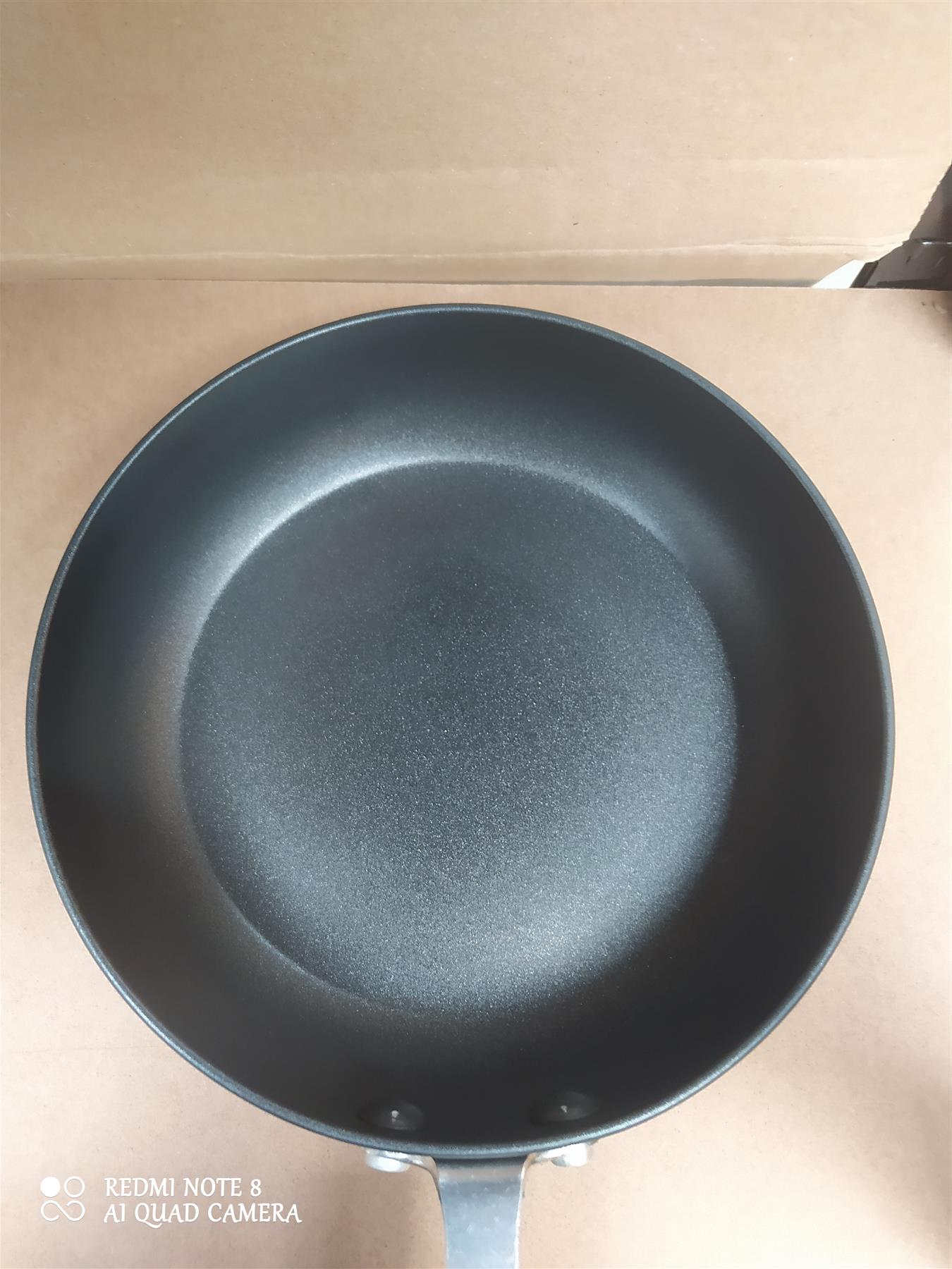 Home set of 2 Egg Poacher 20cm Aluminium non stick with Lid all hobs Black
