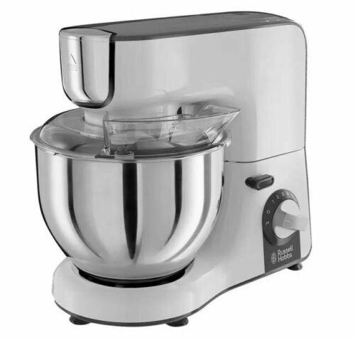 Russell Hobbs Go Create White Kitchen Stand Mixer 5L stainless steel mixing bowl