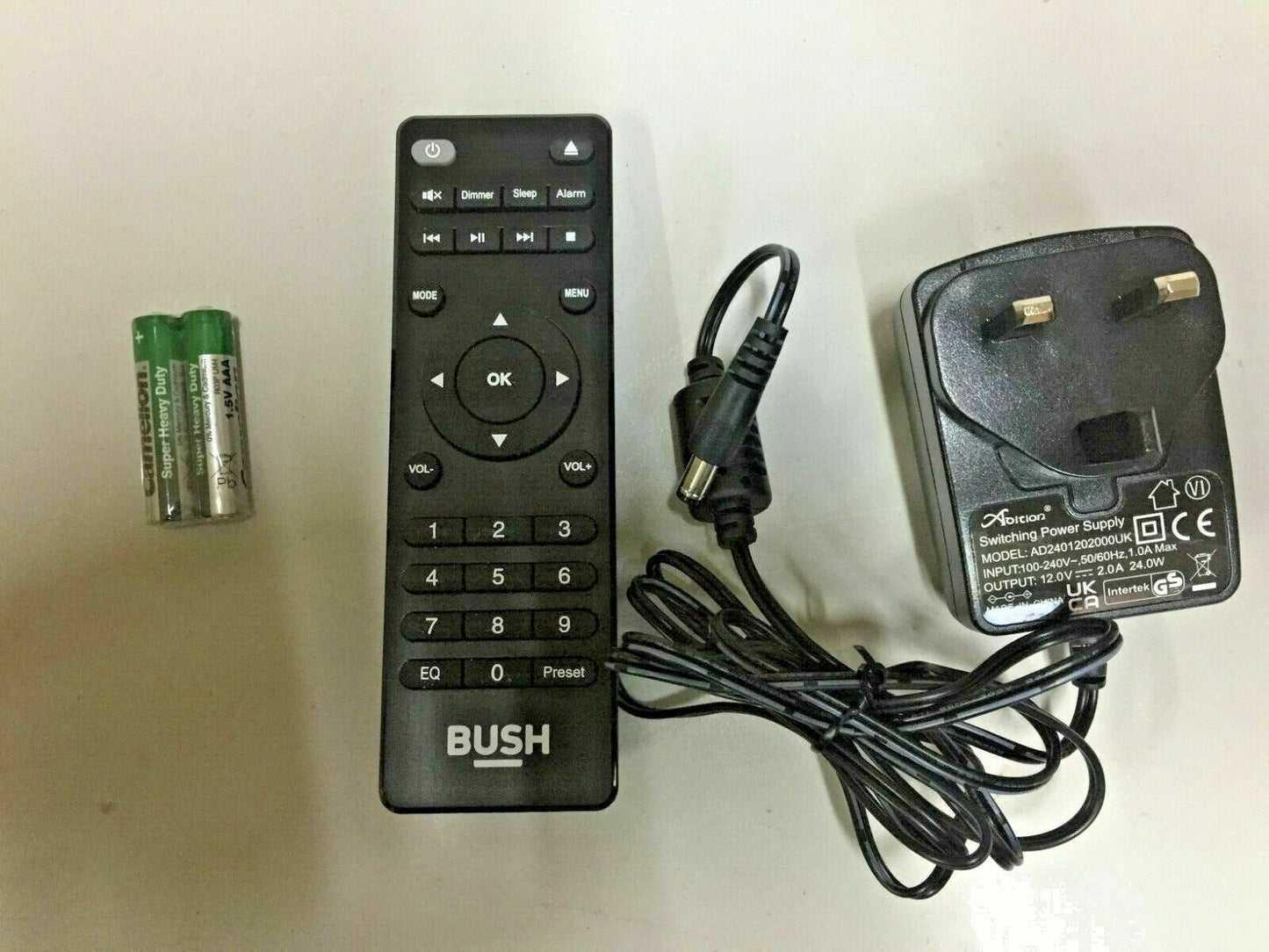 Bush CD MP3 Player Bluetooth DAB Plus FM Radio Mini Micro Stereo Hi-Fi System