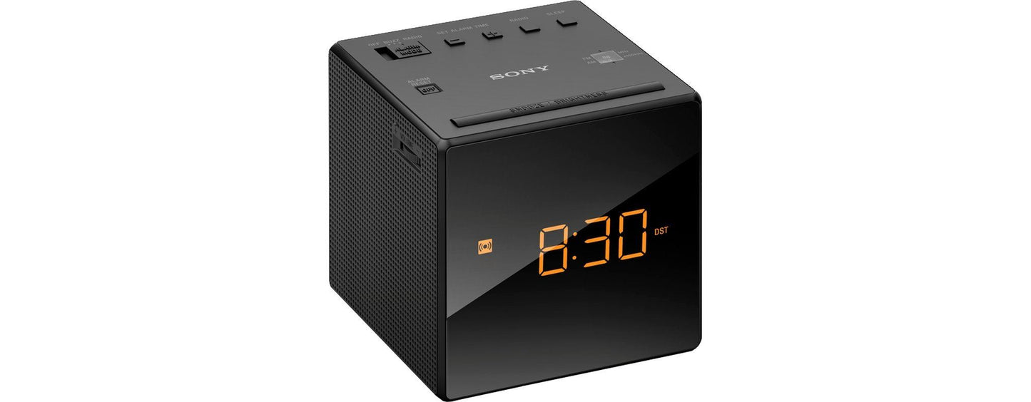 Sony ICF-C1 Alarm Clock Radio LED Display Alarm - Black