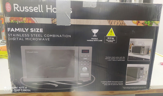 Russell Hobbs Microwave Oven Combination Food Reheat 900W  RHM2574 - S Steel