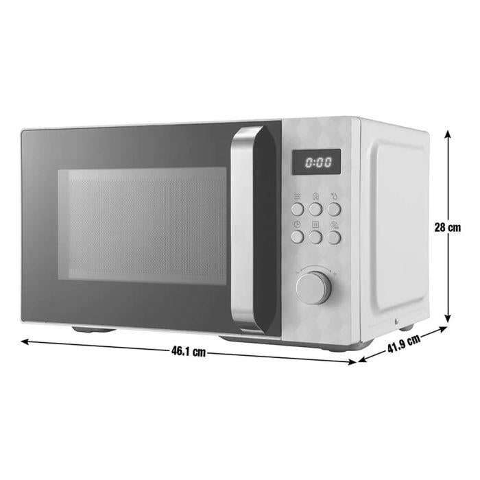 De'Longhi Brillante 23L 900W Combination Food Reheat Microwave Oven Grill White