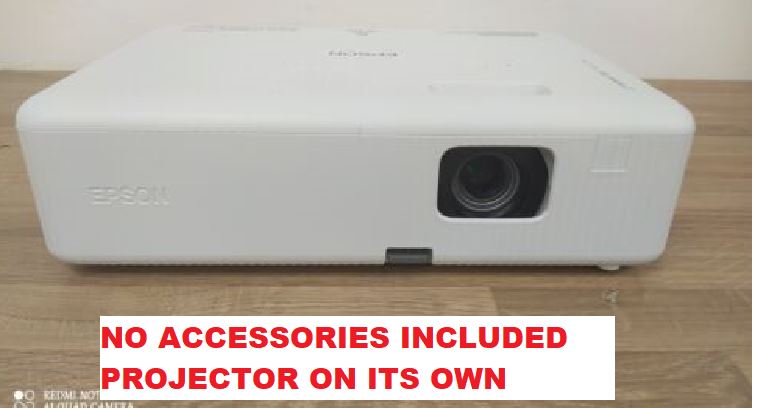 EPSON CO-W01 WXGA Projector 3LCD technology 1280 x 800 resolution 3000 lumens