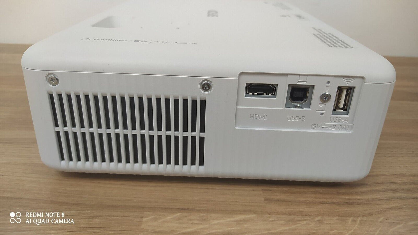 EPSON CO-W01 WXGA Projector 3LCD technology 1280 x 800 resolution 3000 lumens