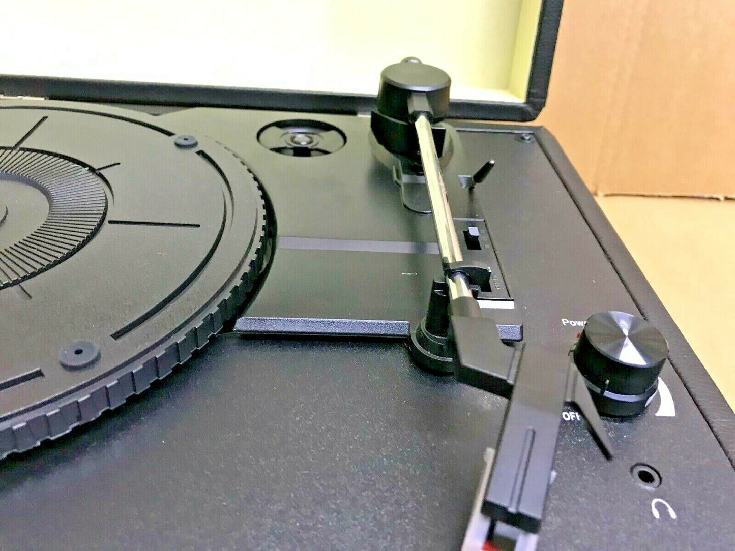 Bush Classic Turntable Vinyl Record Player Retro Portable Case Built in Speaker