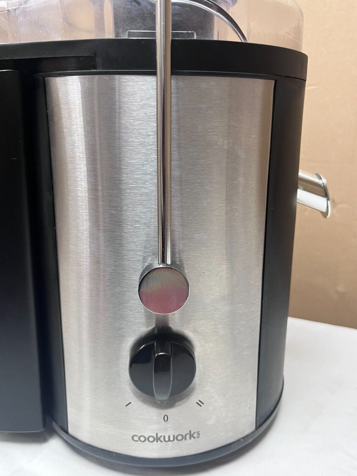Cookworks Kitchen Electric 700W 1L Spin Juicer Juice Extractor Machine- Black