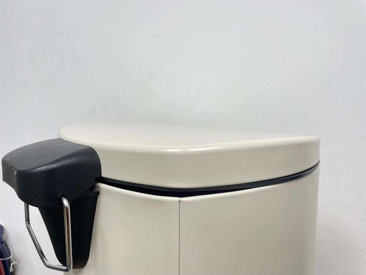 Habitat 50 Litre Wide Foot Pedal Bin Easy Rubbish Disposal Silent Lid Lifting