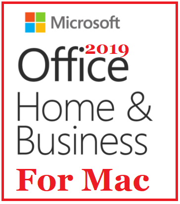 Microsoft Office 2019 version Home & Business for MAC