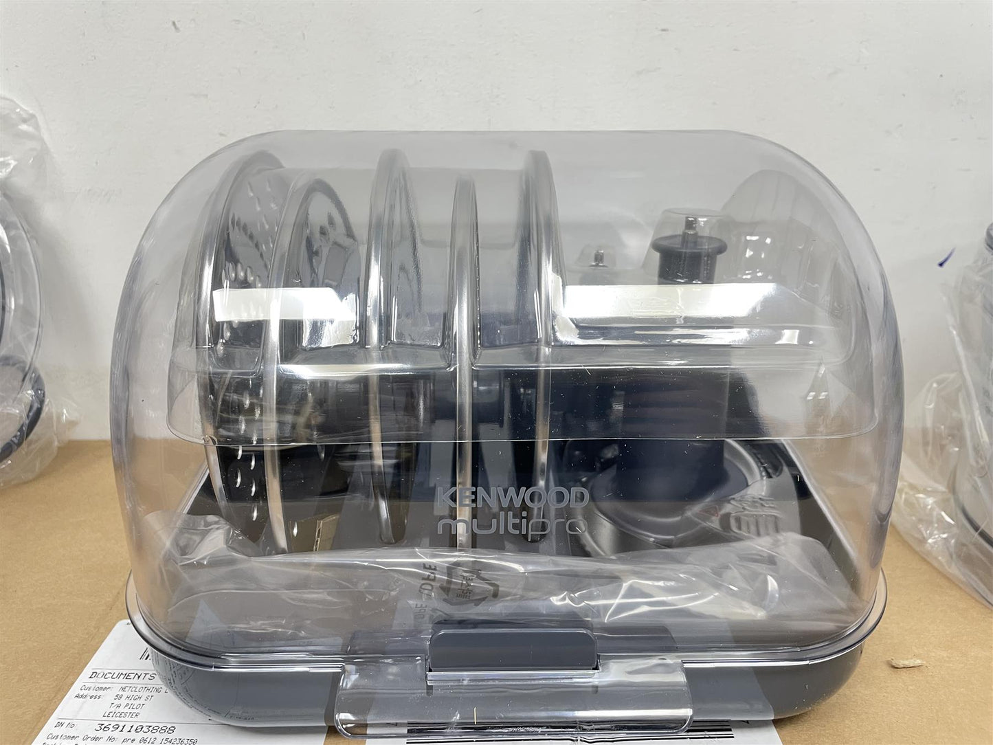 Kenwood FPM810 NEW Food Processor + Weighing 9-in1 MultiPro Sense 1000w Silver