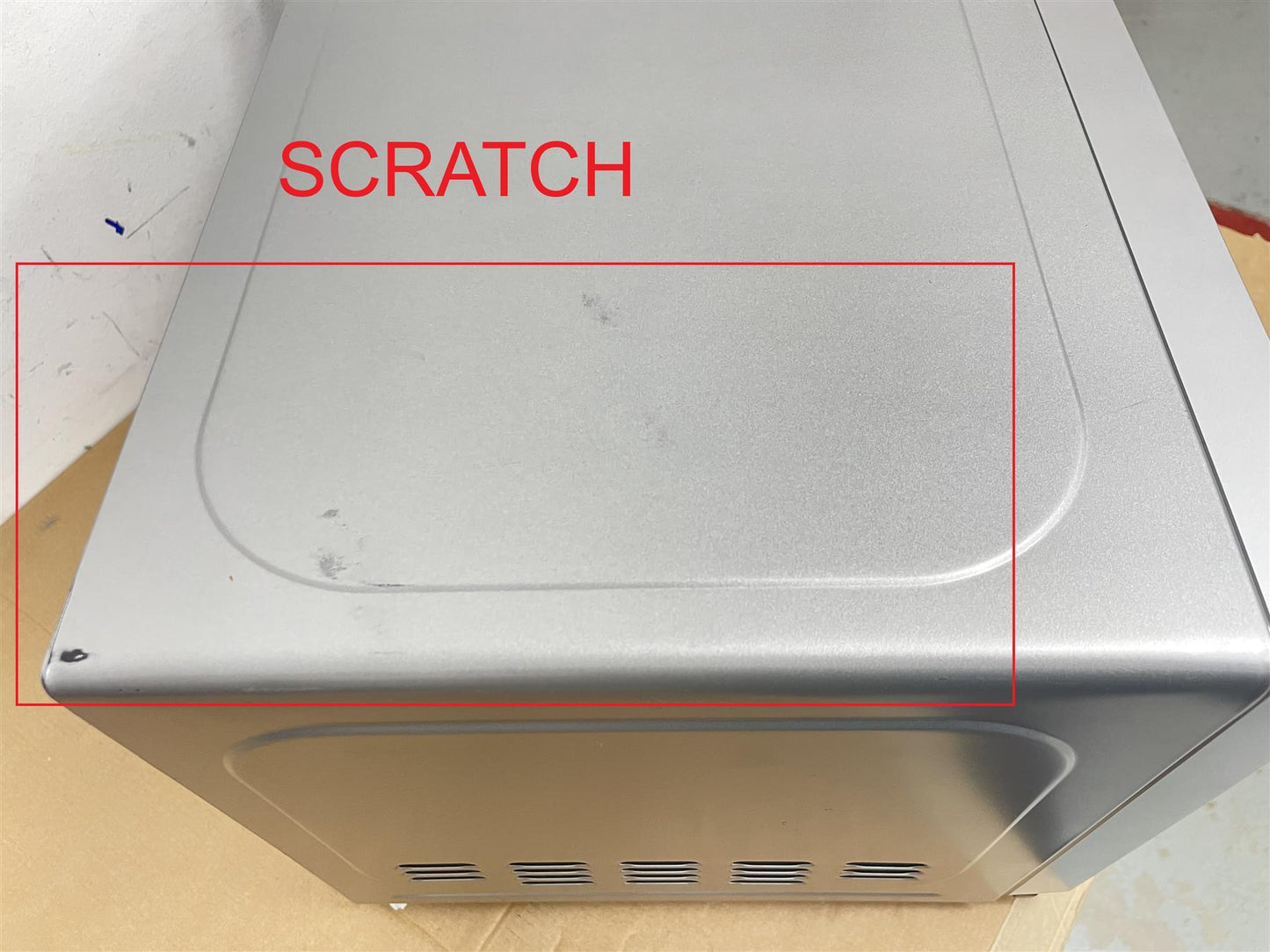 Morphy Richards 800W Food reheat Defrost Standard Microwave Oven - Silver