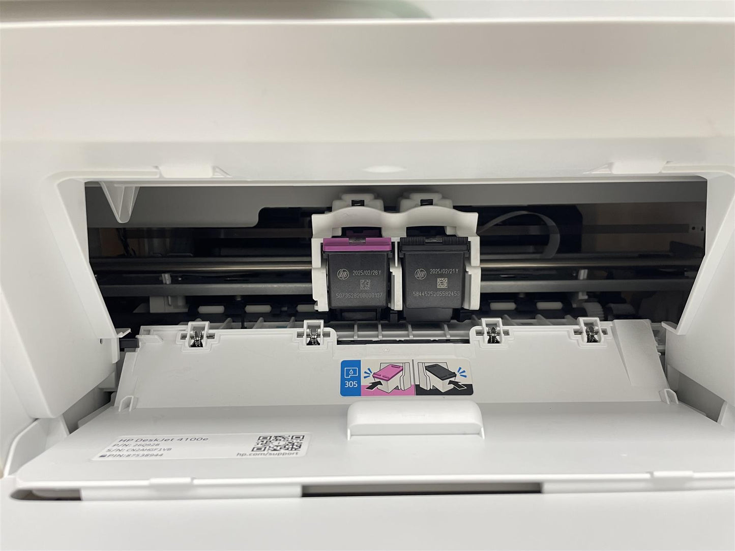 HP Plus DeskJet 4122e All-in-One Printer Colour Home Print copy scan Wireless- USED INK