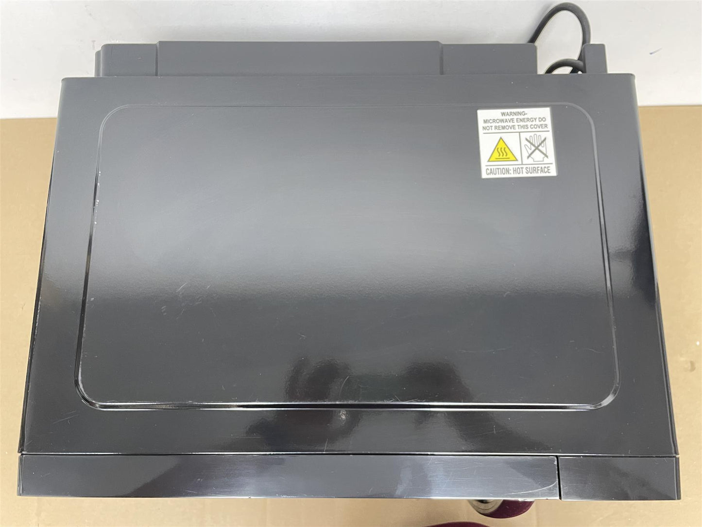 Morphy Richards 23L 900W Combination Microwave - Black microwave with grill