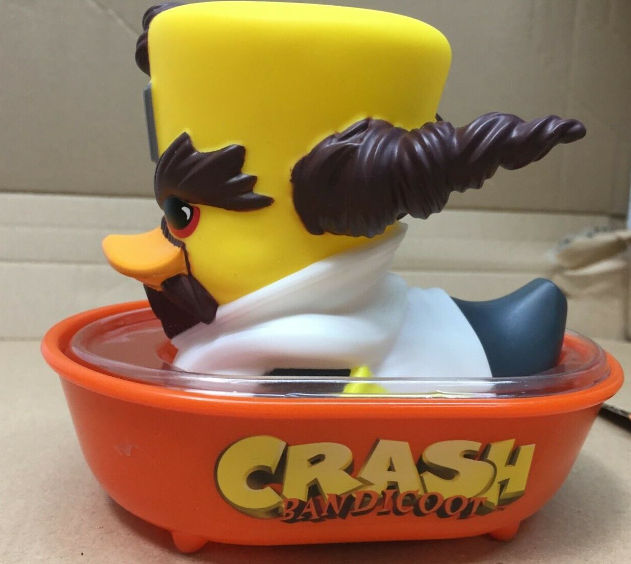 Tubbz Collectable Crash Bandicoot Rubber Collectable Duck  Kids Toy  Dr Cortex