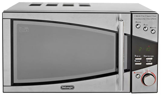 De'Longhi 800W Standard food reheat Microwave oven P80T5A Black And Silver
