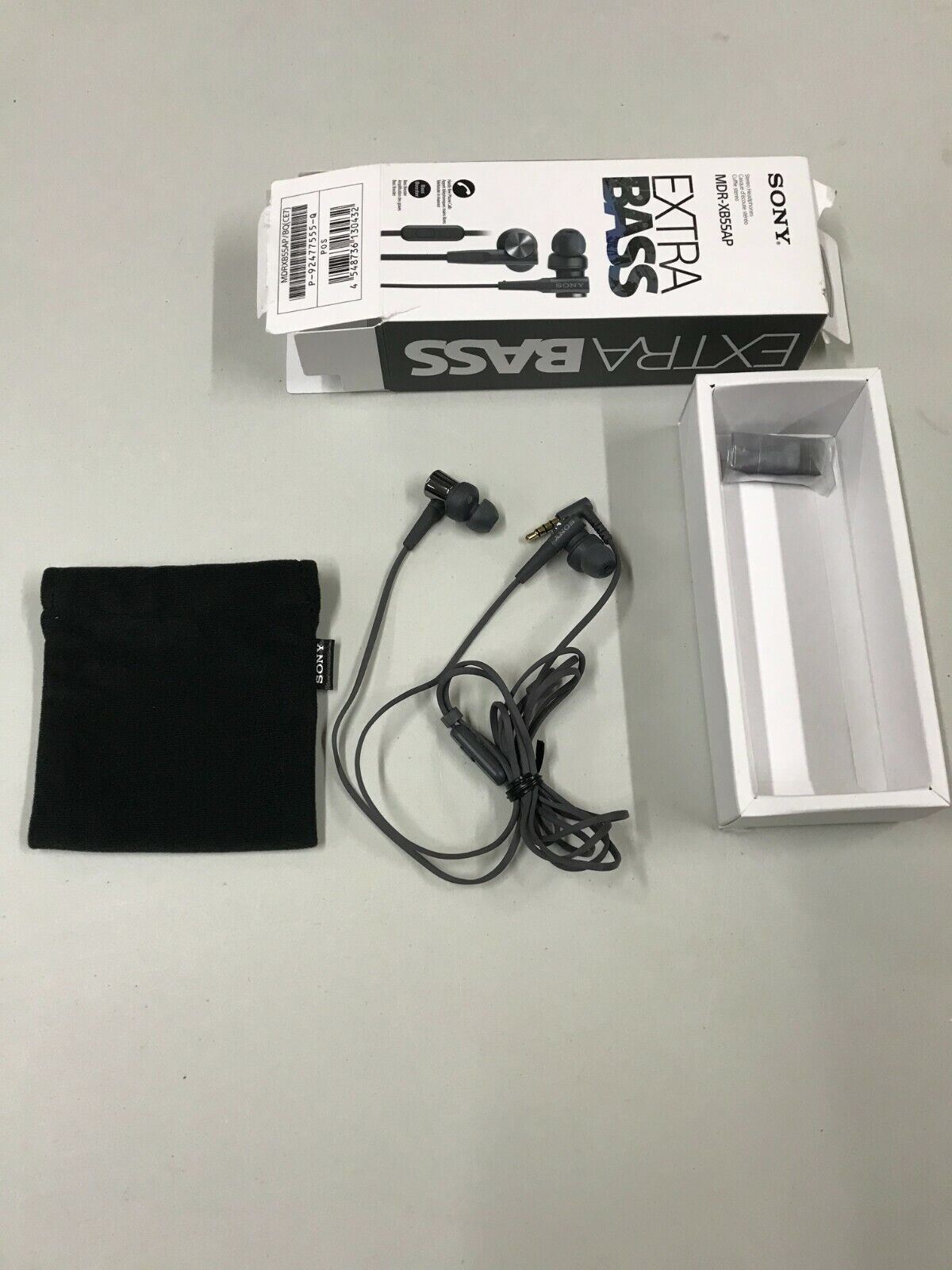 Sony Headphones MDR-XB55AP In-Ear Extra Bass with In-Line Control wired earphone