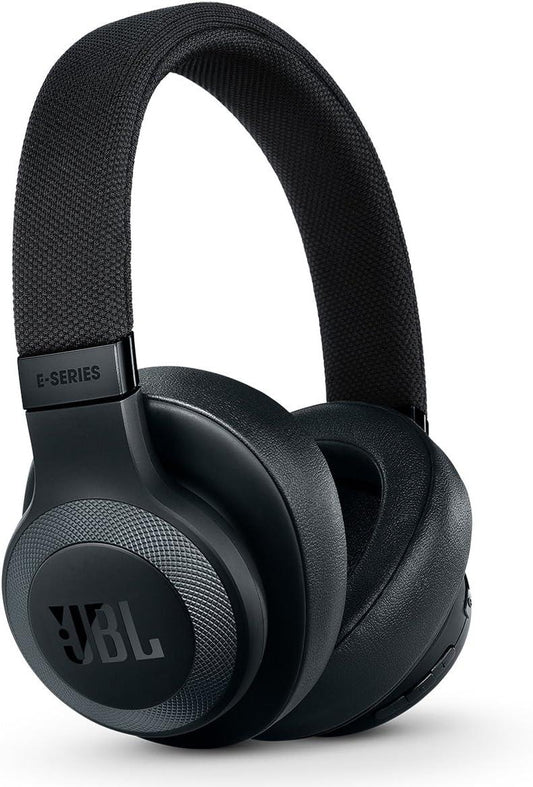JBL HARMAN E65BTNC Wireless Noise-Cancelling  Over-Ear Headphones JBLE65BTNCBL