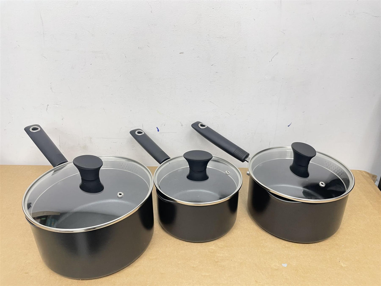 Argos Home 5 Piece Aluminium Pan Set Lightweight