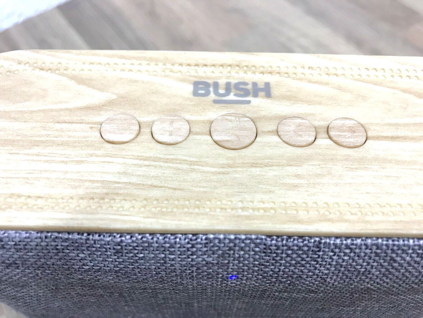 Bush Bluetooth speaker portable speaker wooden finish Bass loud with aux input