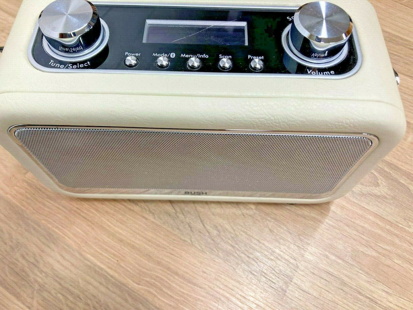 Bush Portable DAB FM Radio Bluetooth Digital LCD Mains Battery RDS Alarm Sleep