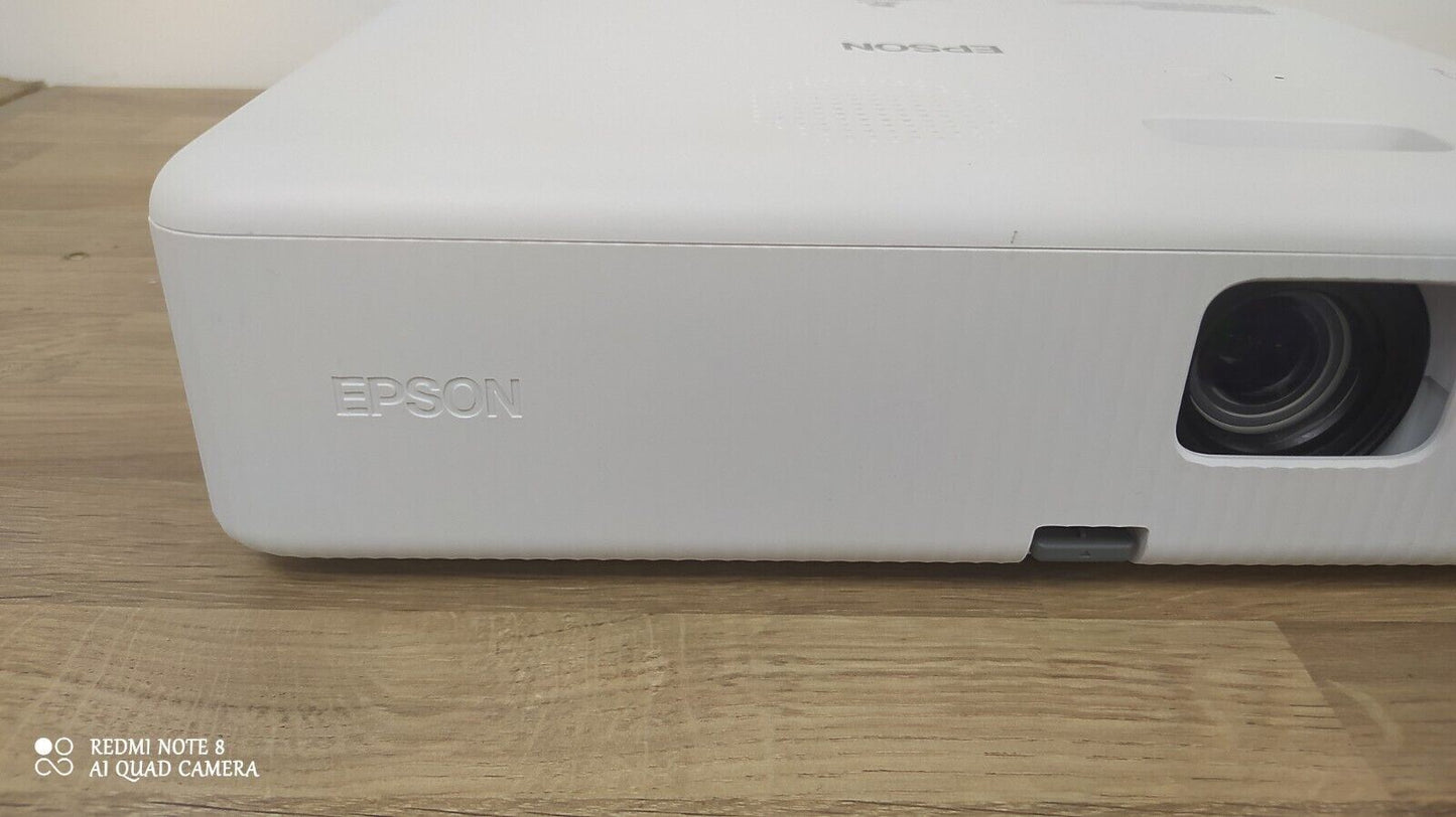 EPSON CO-W01 WXGA Projector 3LCD technology 1280 x 800 resolution 3000 lumens