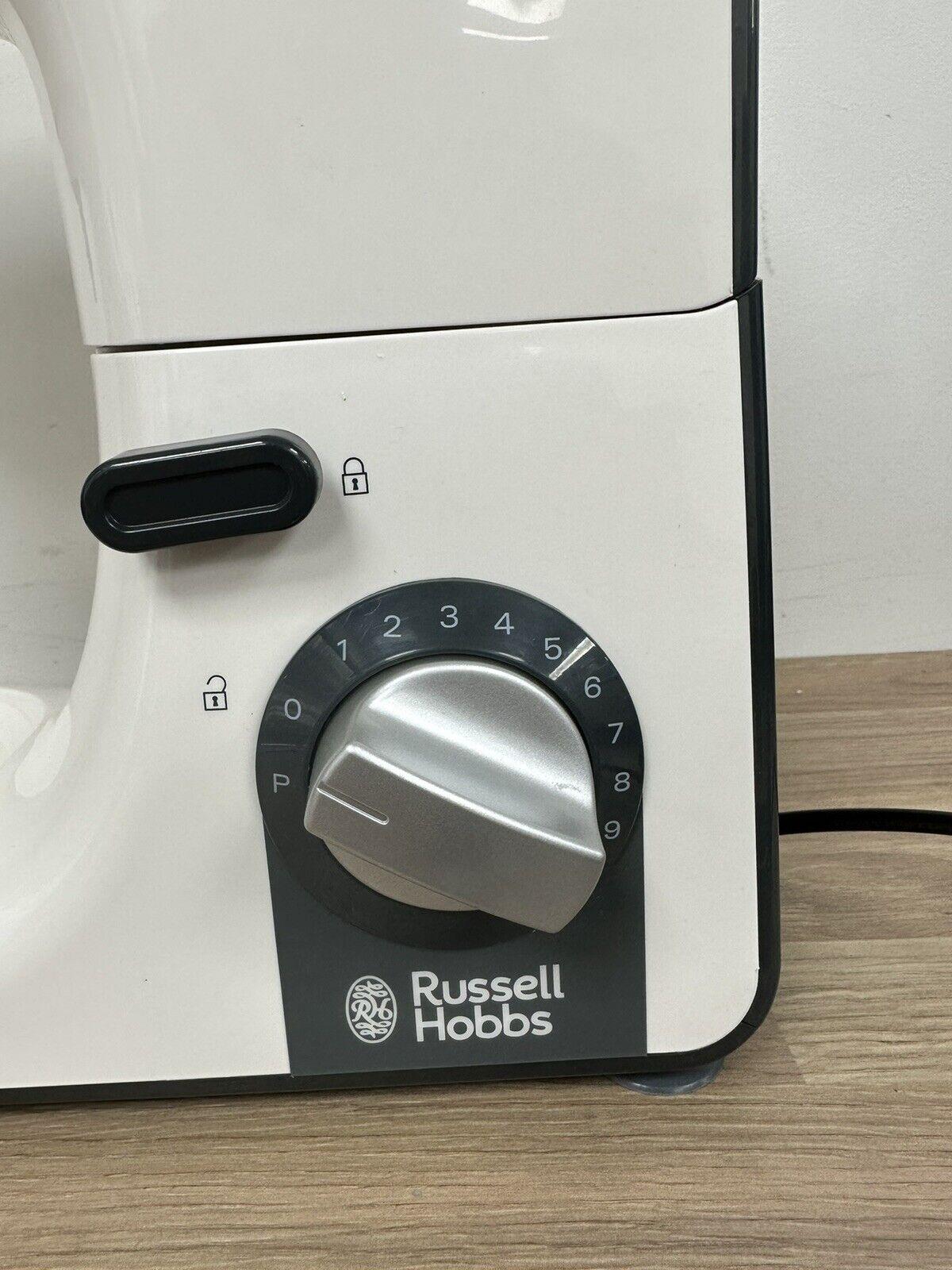 Russell Hobbs Go Create White Kitchen 5L Stand Mixer Electric Food Mixing Baking